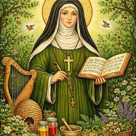 https://bible.art/p/O6UJ43fQ0oikMCyhBpnO/st-hildegard-van-bingen-medieval